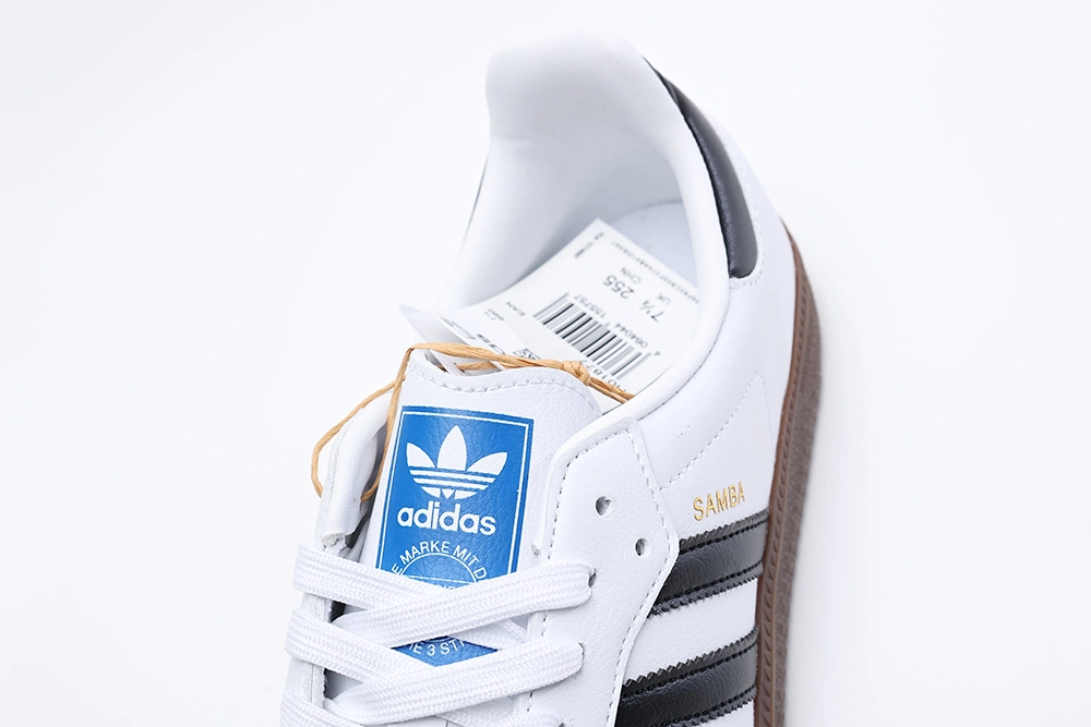 adidas samba vegan white gum reps