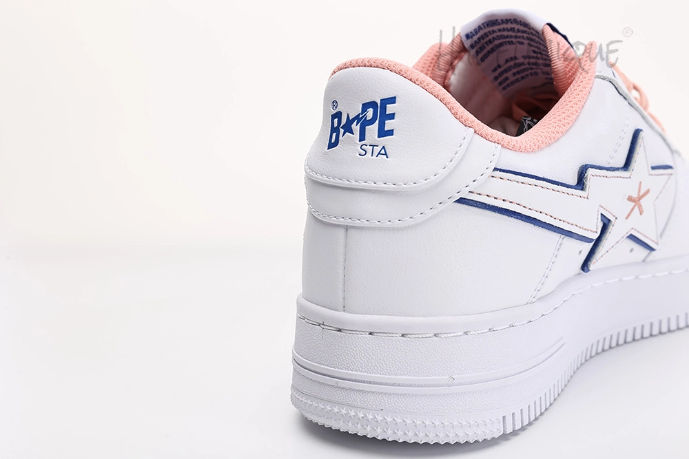 bape sta bapy white pink reps