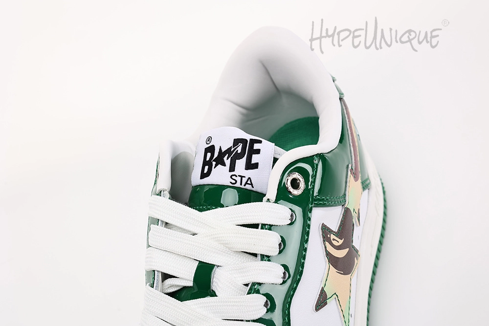 bape sta ‘dark green camo white’ reps