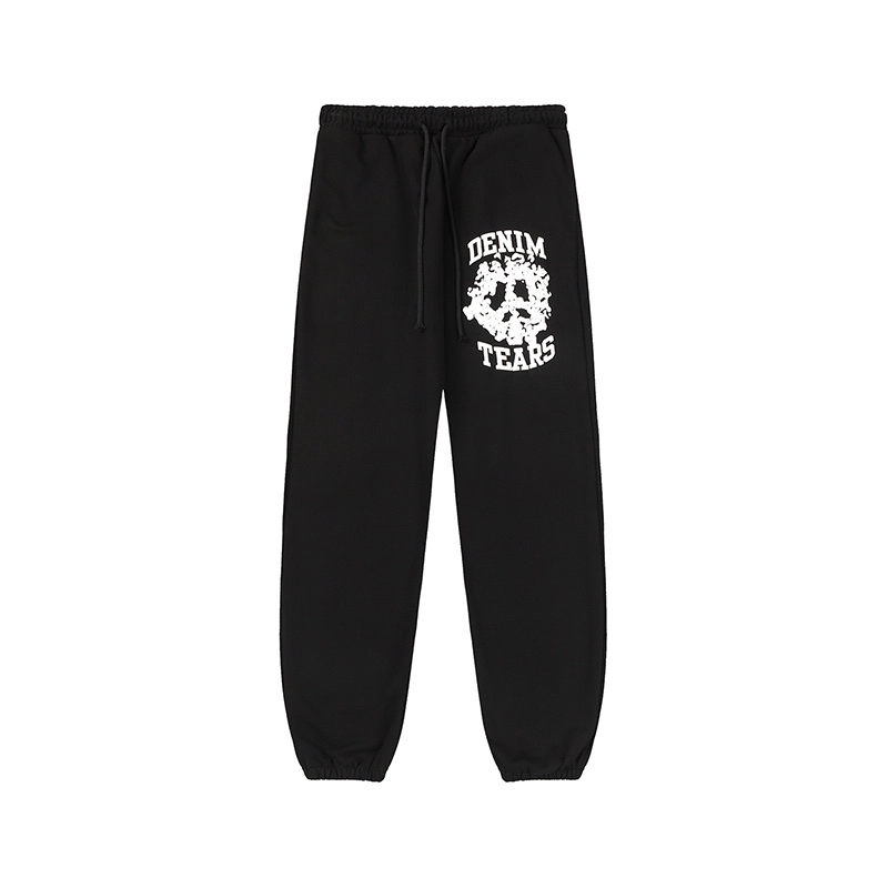 denim tears cotton logo pants reps