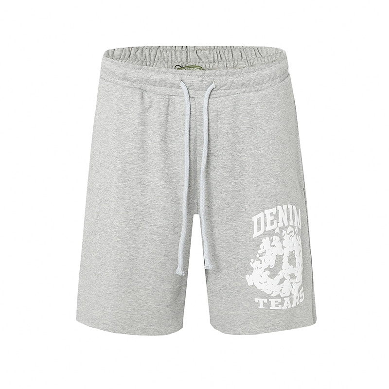 denim tears cotton logo shorts