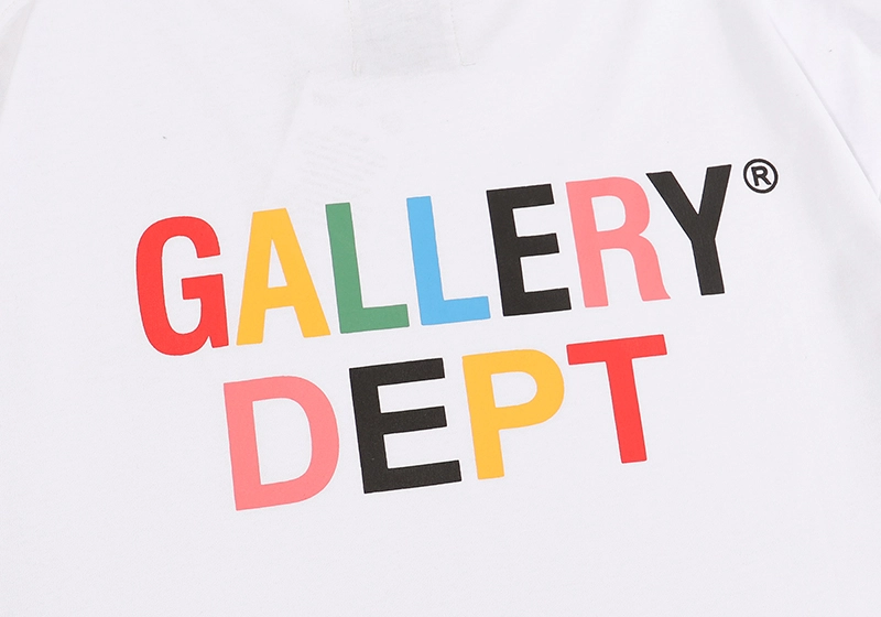 gallery dept color logo printing t-shirt reps