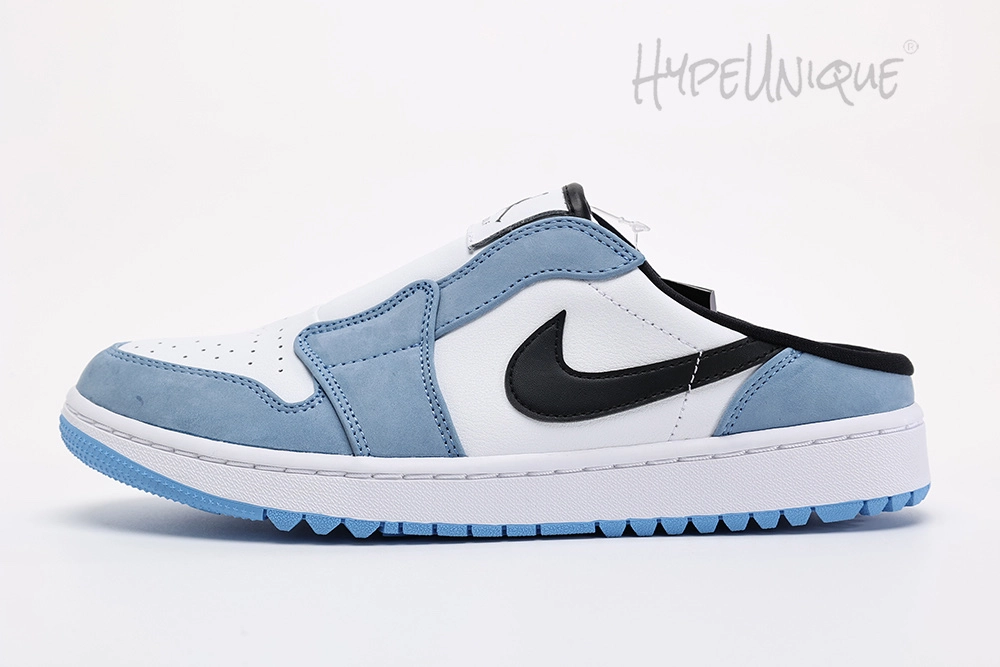 jordan 1 mule golf university blue reps