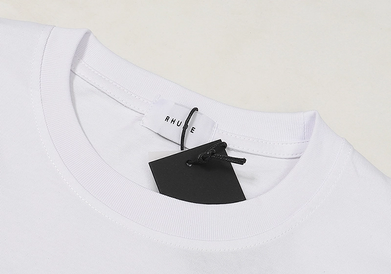 rhude 02 logo print t-shirt reps