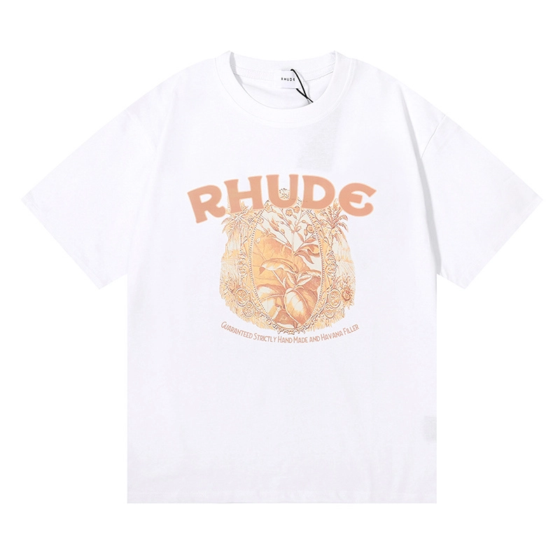 rhude cigaro print t-shirt reps