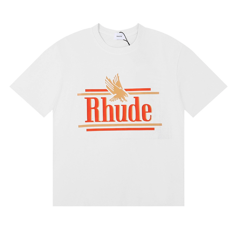 rhude saint croix print t-shirt reps