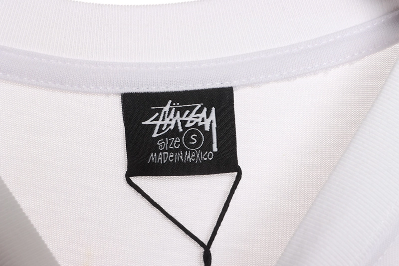 stussy classic character print t-shirt reps