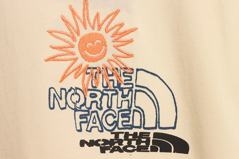 the north face back print t-shirt reps