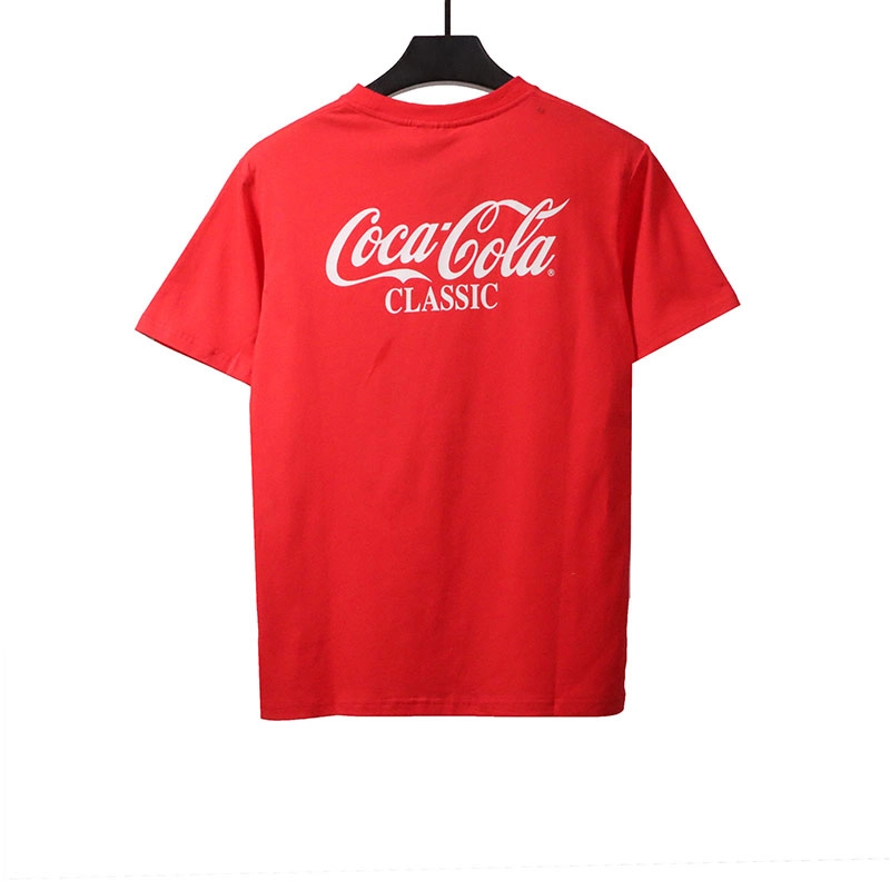 bape x coca-cola ape head print t-shirt