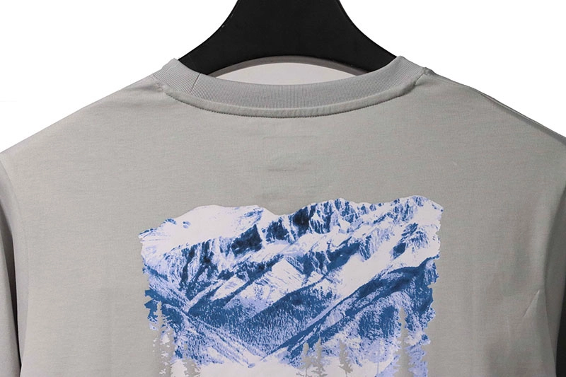 the north face rocky mountain print t-shirt