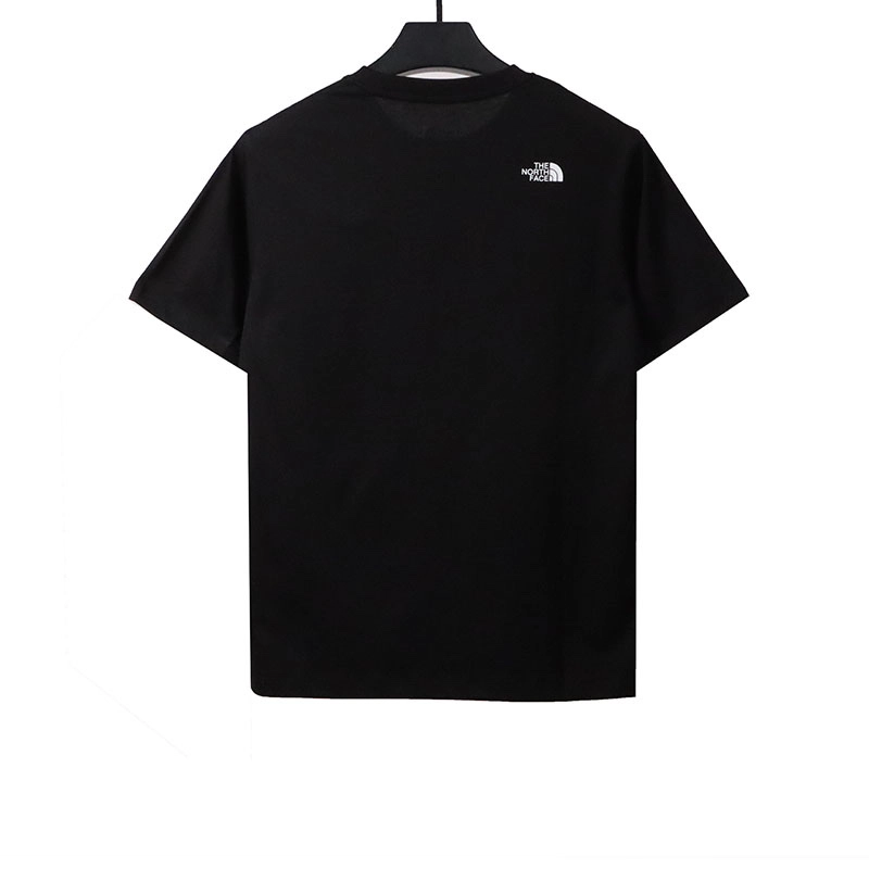 the north face various logo print t-shirt