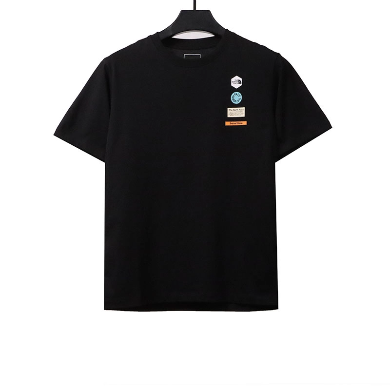 the north face various logo print t-shirt