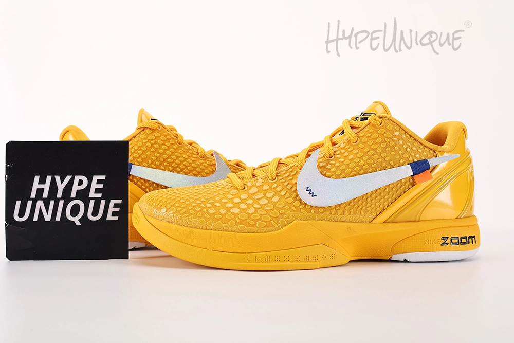 off-white kobe 6 custom version “university gold”