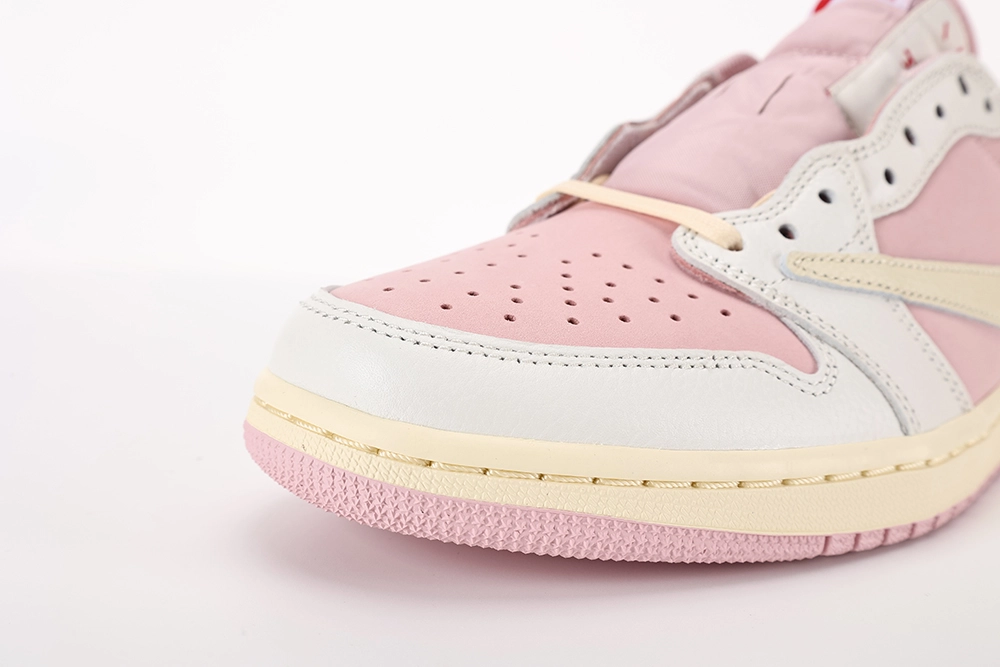 travis scott air jordan 1 low “white pink”