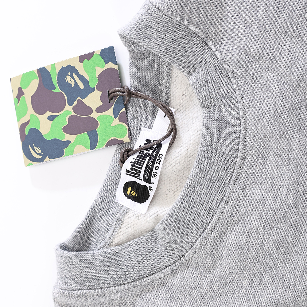 bape ape head one point relaxed fit crewneck (ss23)