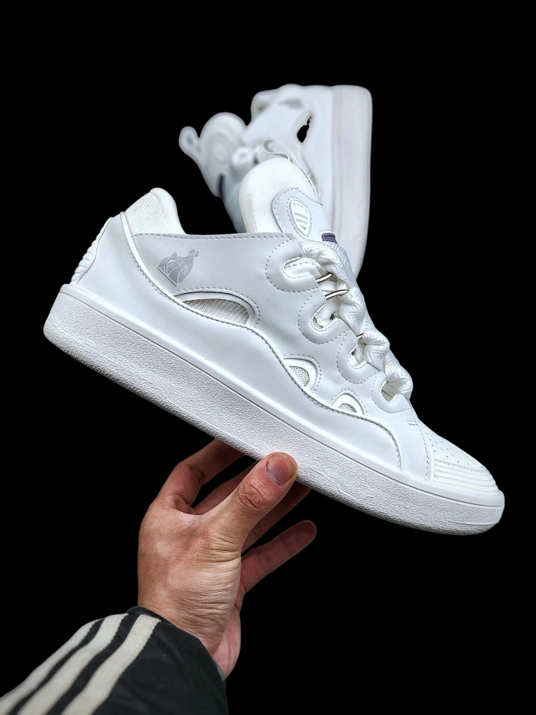 lanvin wmns curb sneaker ‘white’